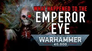 Why Does the Emperor Have a Bionic Eye in Warhammer 40K Art #horusheresy #emperorgaming #podcast