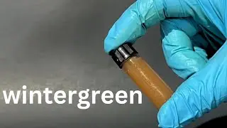 Making wintergreen from aspirin