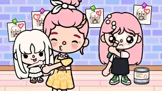 Mom Loves Adopted Albino Sister More Then Me 🥺💔| Toca Boca World Story | Sad Story | Toca Life World