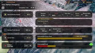 Monster Hunter Rise Apex Diablo S+ Rampage mode! PS5!