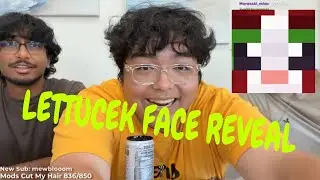 LettuceK FACE REVEAL On Derapchu's Stream!!
