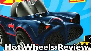 1966 Classic TV Series Batmobile Tooned Version 2022 Hot Wheels Review