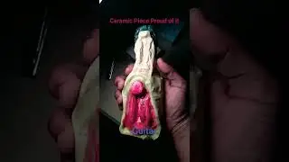 [Ceramic Piece] I'm really proud of this one Made a Guitar out of Clay