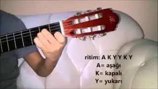 ritim A K Y Y K Y (gitar) | Saz Kursu Solfej