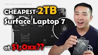 Build the Cheapest 2TB Surface Laptop 7 | New Microsoft Surface Laptop SSD Upgrade!!