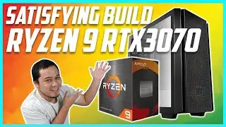 Satisfying PC Build Ryzen 9 5900x RTX3070 Deepcool CG560 Mid Tower Case Episode 3