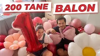 PARTİ İÇİN 200 BALON ŞİŞİRDİK (METİN BAYILDI)