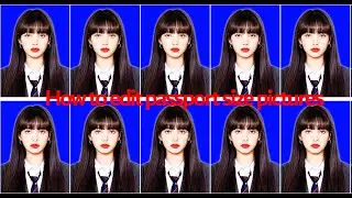 How to make Passport size Photo in Photoshop I Passport Size Photo Kaise Banaye |change background |