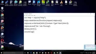 Node js Tutorial for Beginners - 2 - Creating Http Server