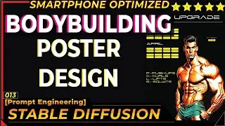 Poster Design: How to Make a Bodybuilding Tracker Poster using Stable Diffusion Automatic1111 web-UI