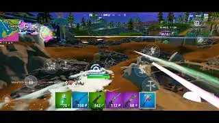 Glitch.!!(Fortnite mobile). no water. , Transparent water.