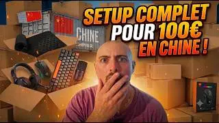 J'AMÉLIORE MON SETUP POUR 100€ EN CHINE ! (Valorant / Stream)