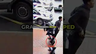 Elderly Man Trips Armed Robber! 