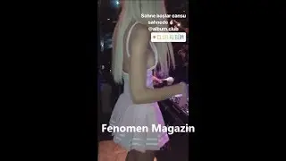 Cansu Taşkın Clupte Göğüs Frikik inanılmaz Show Uçları Göründü