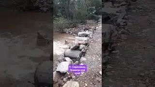 Ужасныне последствия тайфуна, п. Сиреневка, Приморский край.