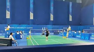 Set 2 Part 1 FISU Badminton NEPAL vs SLOVAKIA | SULAV LOHANI vs GREGOR ALIC | CHENGDU, CHINA