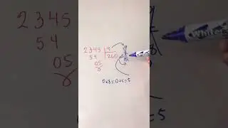 La exclusión del nueve en la división