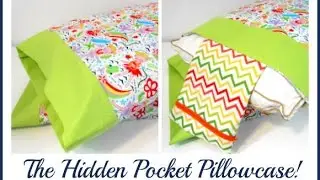 How To Make a Hidden Pocket Pillowcase!