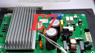 Haier DC inverter AC E7 error code  AC PCB Training center AC PCB Repairing  inverter AC PCB Repair