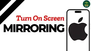 How to turn on screen mirroring on iPhone ?