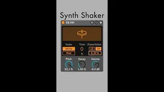 Make a Synth Shaker like Ben Böhmer's Beyond Beliefs with Ableton's Drum Synth