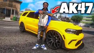 I CRASHED OUT with a AK47 in GTA 5 RP..