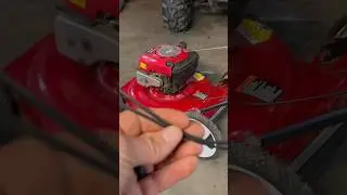 Craftsman 6.0hp Engine Cable Replacement | Push Mower DIY #mower #cable #craftsman