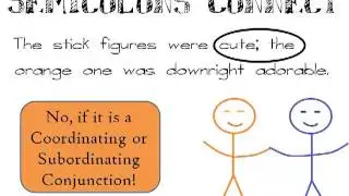 Semicolons