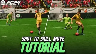 EA FC 24 Shot To Skill Move Tutorial | Shot Cancel With Skill Moves | Playstation & Xbox