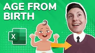 How to calculate age from date of birth in Excel [3 steps]