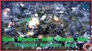 ✅HDR: Solo Holdout 1vs2 | School Map | Kane's Wrath | Tiberium Insanity 3.3 Mod | 2023
