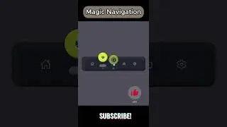 Magic Navigation Using HTML & CSS #css #html #coding