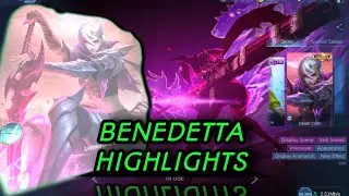 Benedetta's Collector skin (quick highlights) | MLBB
