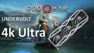 RTX 3070 MLLSE, ALIEXPRESS Triple FAN - God of War / em 4K