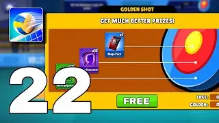 Volleyball Arena Gameplay - Golden Shot Free Shot 🔥