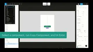 Faster in Figma plugin tutorial | Copy a component