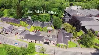 The Dram Drone Visits Blair Athol Distillery
