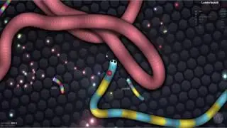 Slither.io - Small Vs Giants | Slitherio Epic Moments