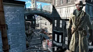 Fallout 4 Settlement Tour: Hangman's Alley super extended! (PC Build)