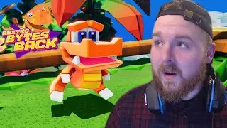 *NEW* REXTRO BYTES GAMEPLAY!... - FIRST LOOKS | Yooka Replaylee Demo