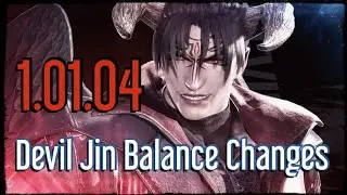 Devil Jin Balance Changes 1.01.04 Update Patch Notes Tekken 8