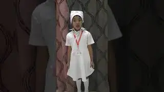 Ragavethika as a Nurse Fancy dress competition (Community Helper)