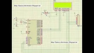 8051 Based 16X2 LCD interfacing include keil(c and hex) and Proteus 4 bit LCD proteus simulation