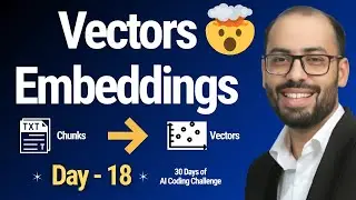 Generate Vector Embeddings for RAG 🔥| Day 18 of 30 Days of AI Coding Challenge