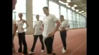 Забег участников дома-2 на 3000 метров 20.07.2012