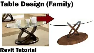 Revit Tutorial - Table Design (Family)