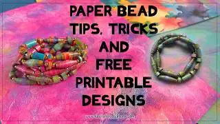 Paper Bead Tips & Tricks 2024 - Fun paper Bead Hacks and Free Printable Designs To Use