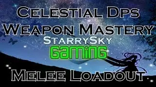 DCUO Celestial Dps Weapon Mastery Melee Loadout+Build Guide