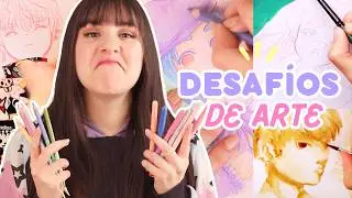 🔴 Mis MEJORES videos de DESAFÍOS DE ARTE para acompañarte ✨ | Piyoasdf compilado (PARTE 1)