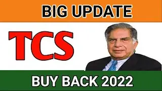 TCS BUYBACK 2022 DATE  | TCS BUY 2022 ACCEPTANCE RATIO | TCS BUYBACK LATEST NEWS  UPDATE